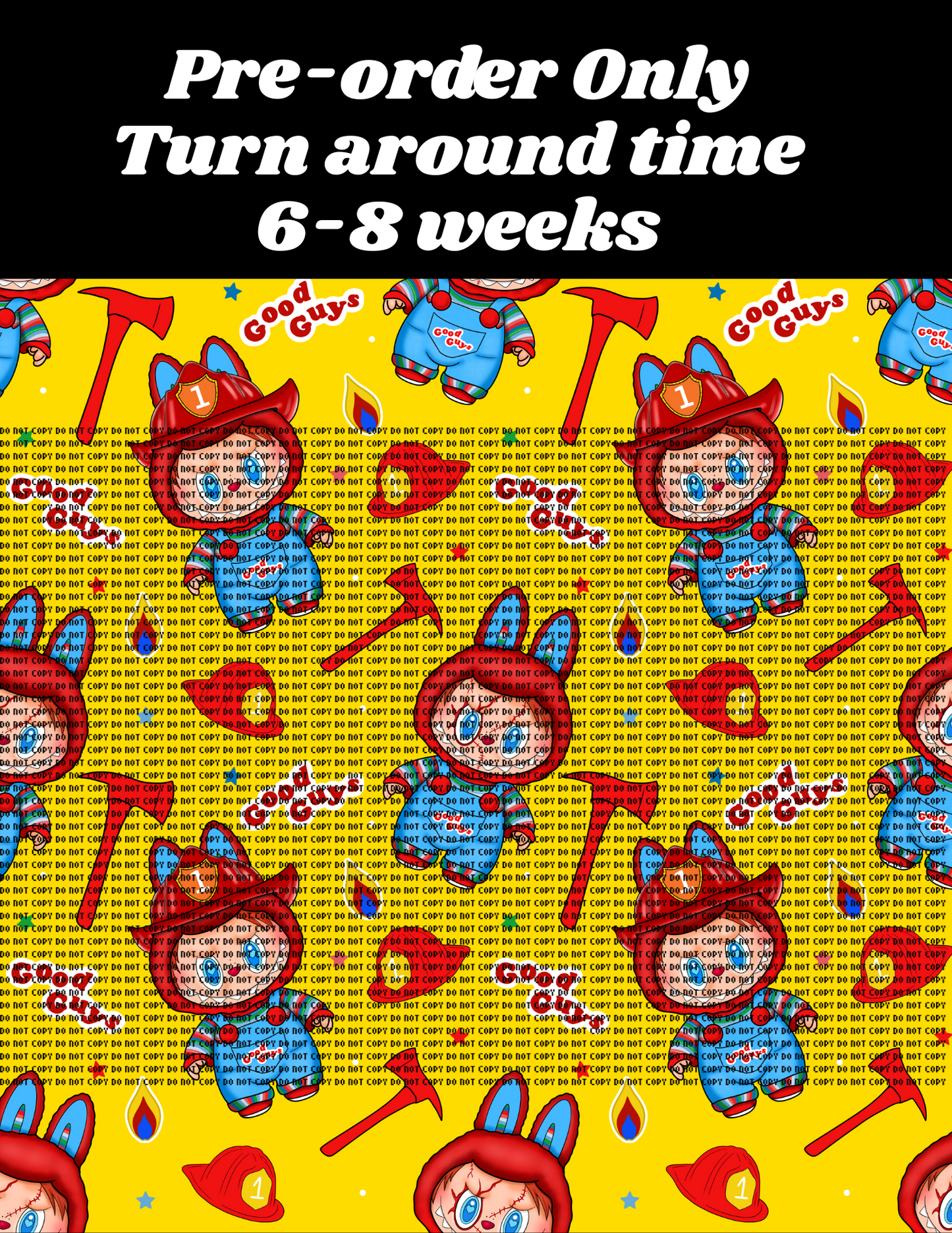 Bucket Hat Pre-Order Chucky Labubu
